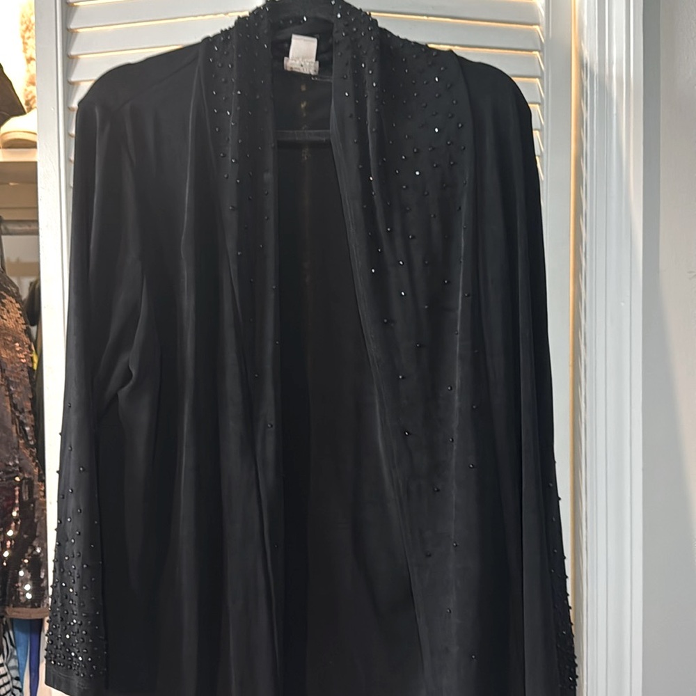 Black sequins jacket